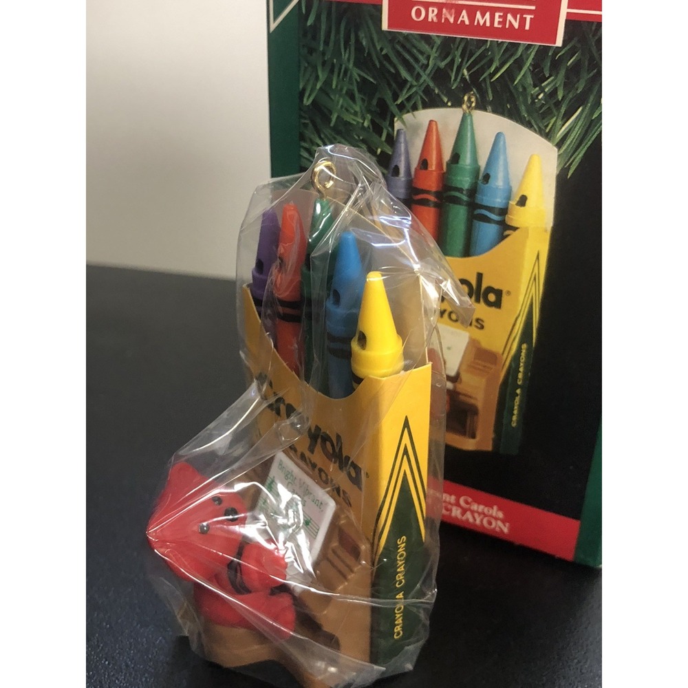 Hallmark Keepsake Ornament 1991 Collector's Series Crayola Crayons Christmas - Picture 5 of 9